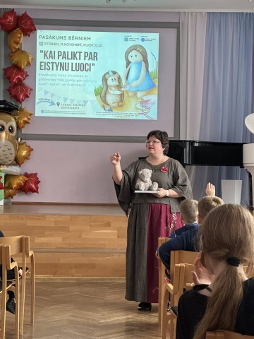 Tikšanās ar latgaliešu grāmatas "Kai palikt par eistynu luoci" autori Meldru Gailāni